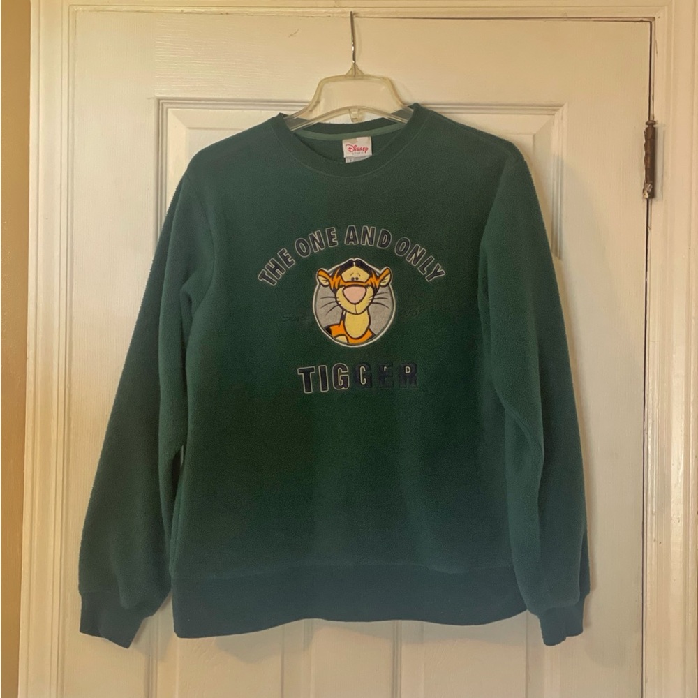 Vintage Green Disney Tigger Crewneck